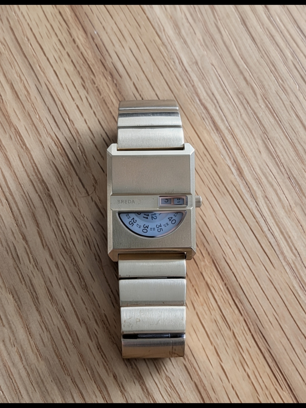 Breda Pulse (Tandem) Gold Watch